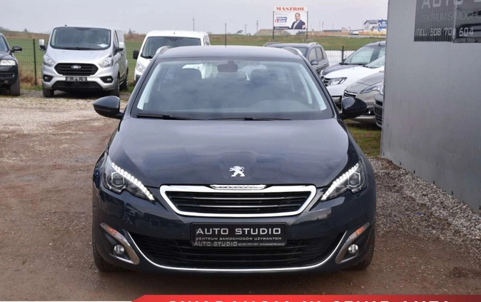 Peugeot 308 cena 36450 przebieg: 204660, rok produkcji 2015 z Leśna małe 781